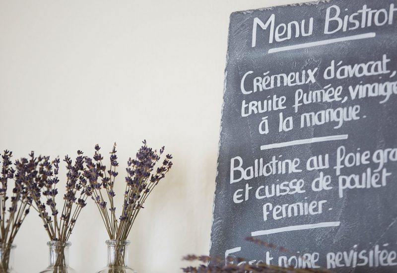 Menu Bistrot